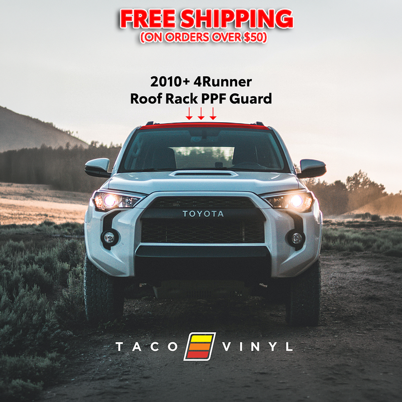Load image into Gallery viewer, 2010-2024 4Runner PPF Roof Rack Guard