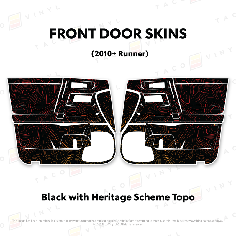 Load image into Gallery viewer, 2010-24 4Runner Door Skins