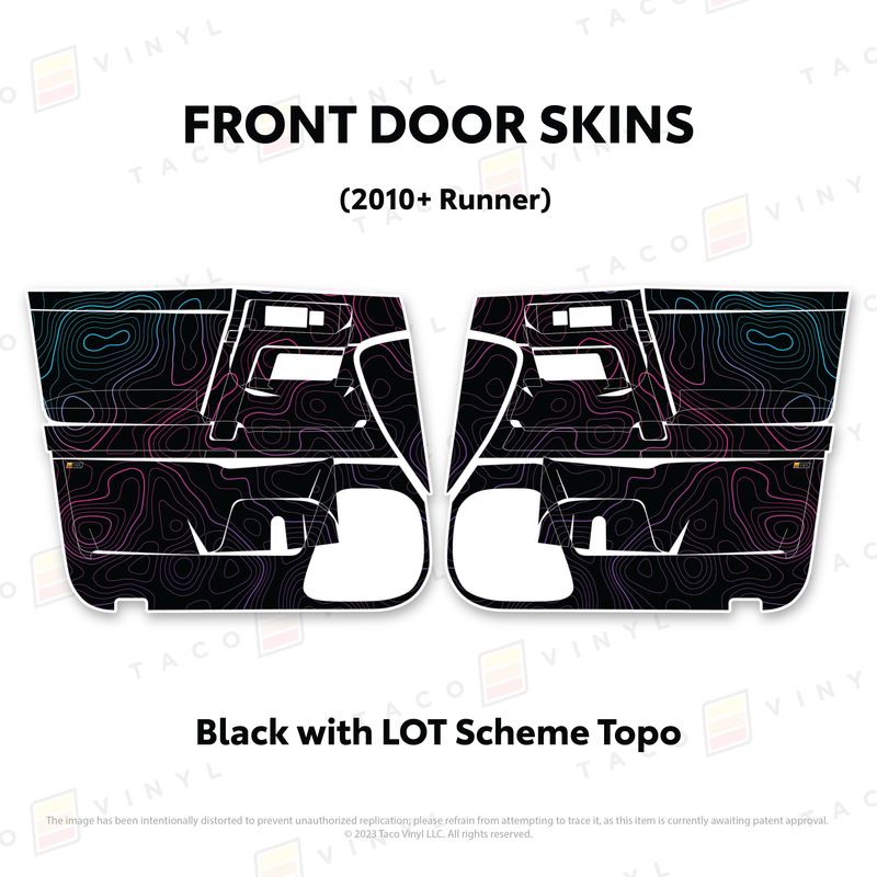 Load image into Gallery viewer, 2010-24 4Runner Door Skins