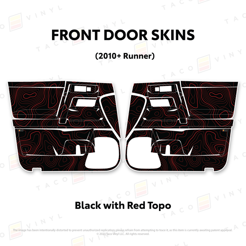 Load image into Gallery viewer, 2010-24 4Runner Door Skins