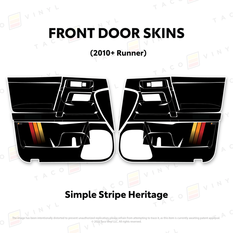 Load image into Gallery viewer, 2010-24 4Runner Door Skins
