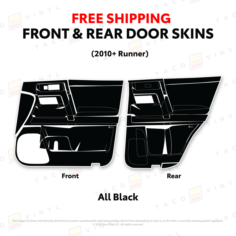 Load image into Gallery viewer, 2010-24 4Runner Door Skins