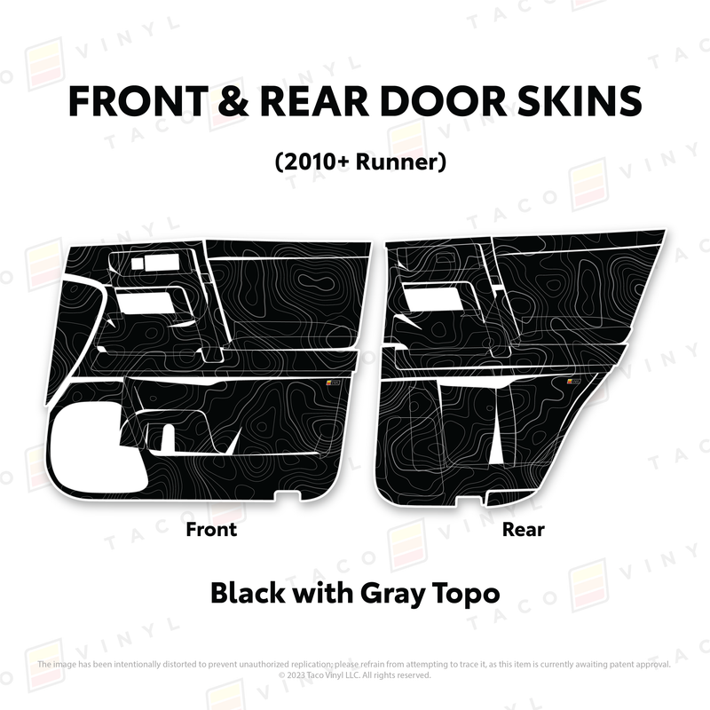 Load image into Gallery viewer, 2010-24 4Runner Door Skins