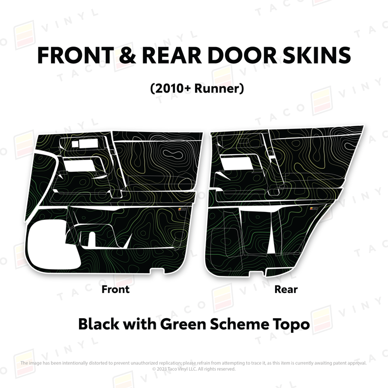 Load image into Gallery viewer, 2010-24 4Runner Door Skins