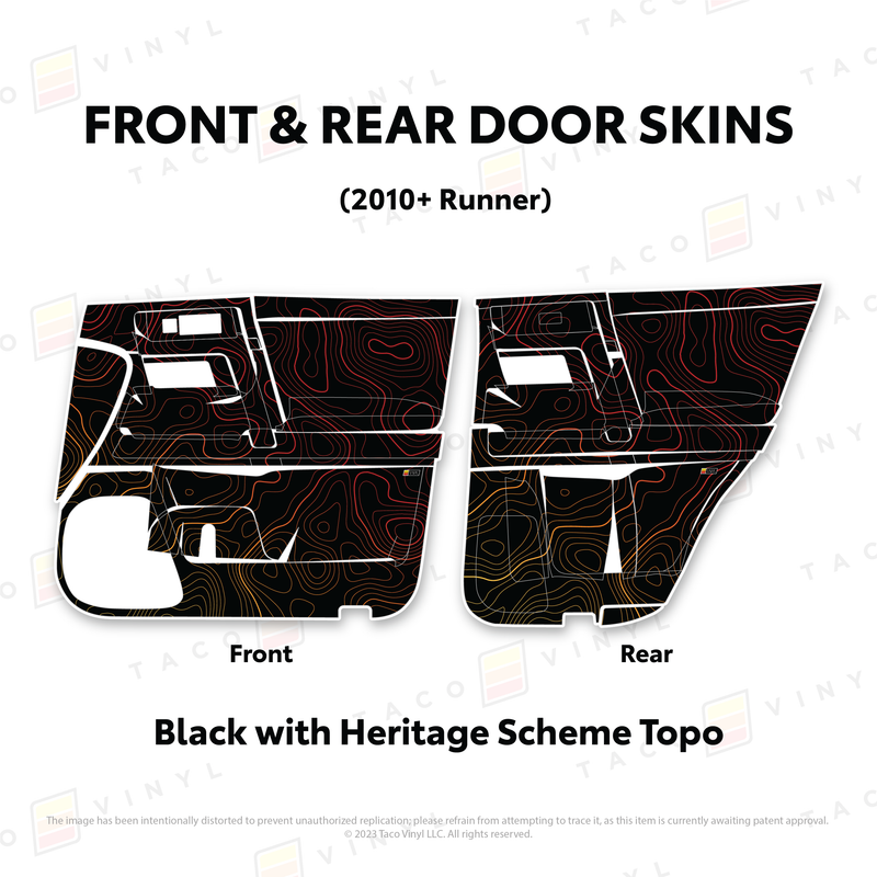Load image into Gallery viewer, 2010-24 4Runner Door Skins