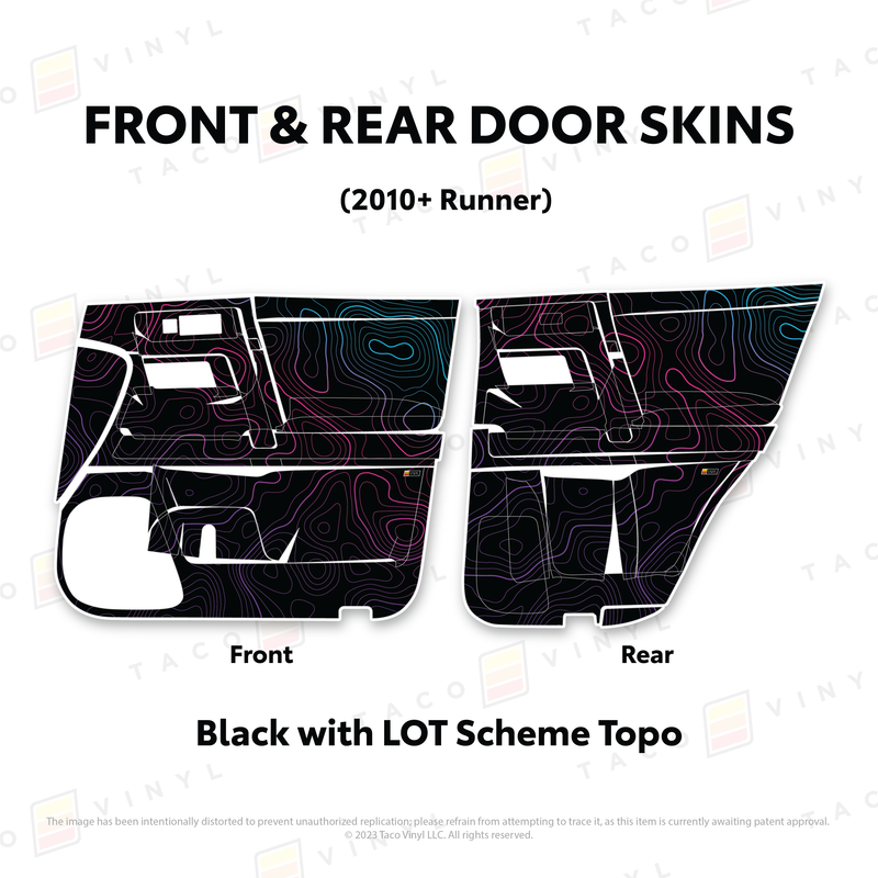 Load image into Gallery viewer, 2010-24 4Runner Door Skins