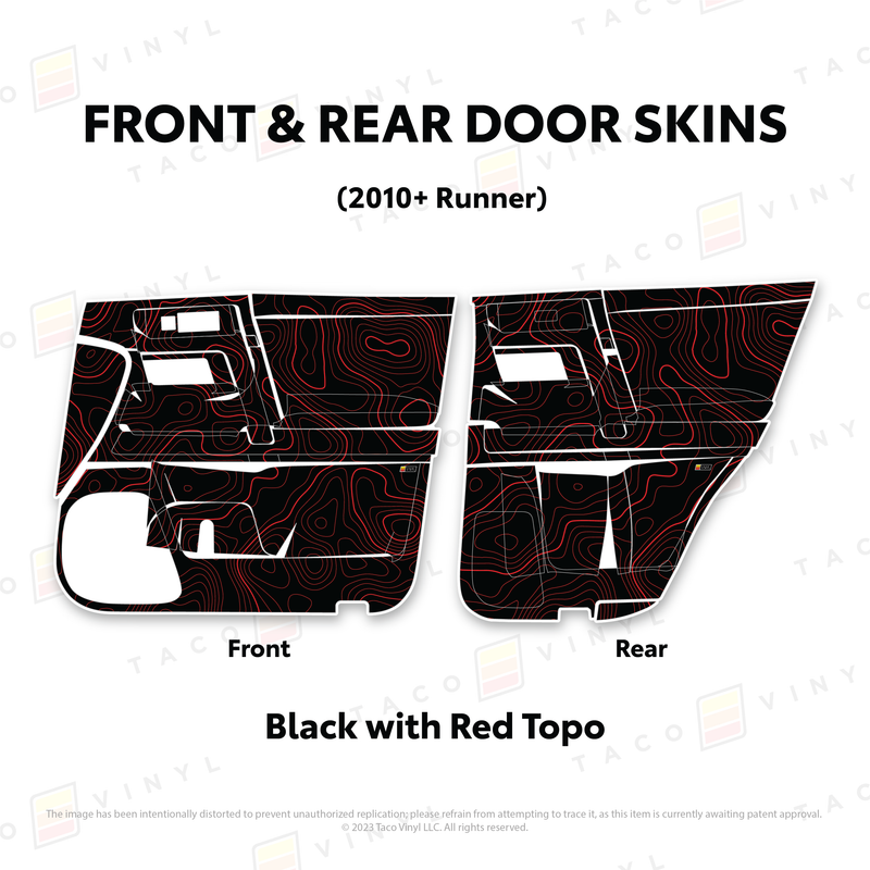Load image into Gallery viewer, 2010-24 4Runner Door Skins