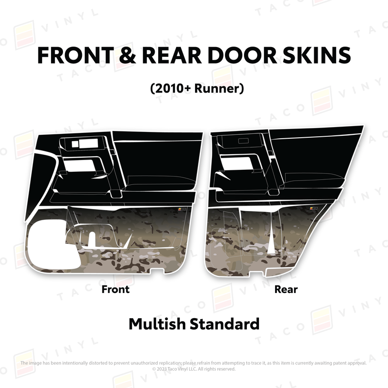 Load image into Gallery viewer, 2010-24 4Runner Door Skins
