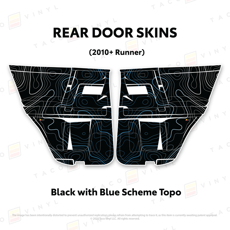 Load image into Gallery viewer, 2010-24 4Runner Door Skins