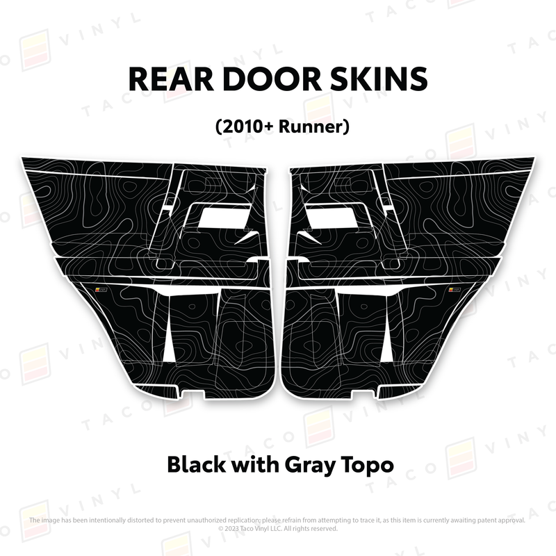 Load image into Gallery viewer, 2010-24 4Runner Door Skins