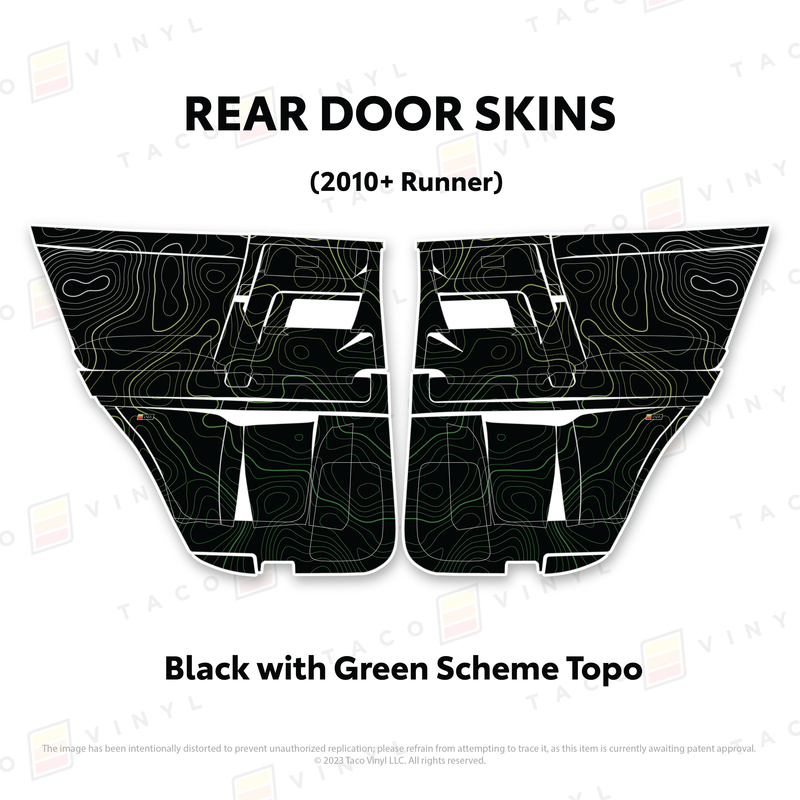 Load image into Gallery viewer, 2010-24 4Runner Door Skins