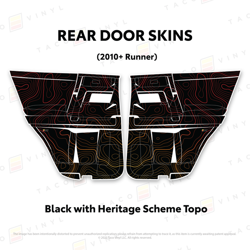Load image into Gallery viewer, 2010-24 4Runner Door Skins