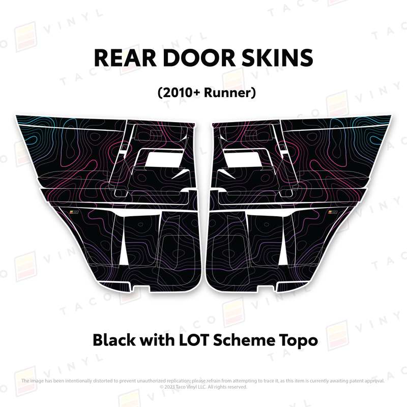 Load image into Gallery viewer, 2010-24 4Runner Door Skins