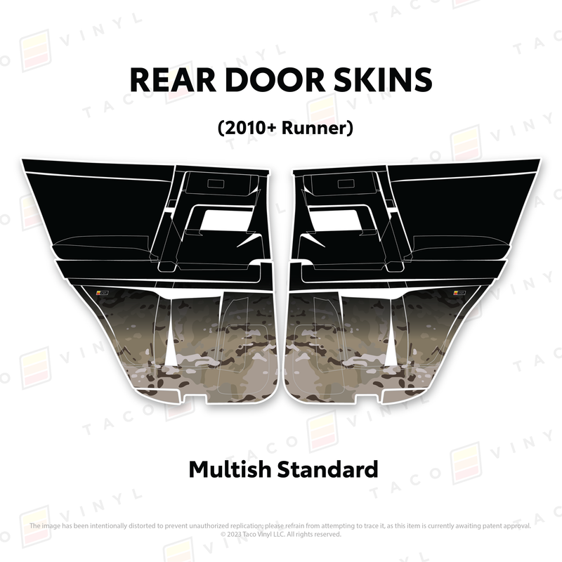 Load image into Gallery viewer, 2010-24 4Runner Door Skins