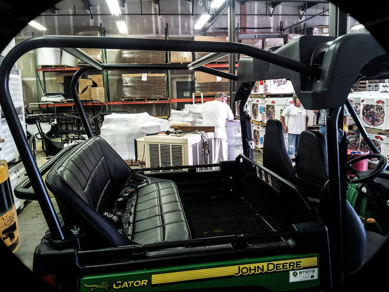 Load image into Gallery viewer, John Deere Gator 825I Backseat and Roll Cage Kit (2010-2012)