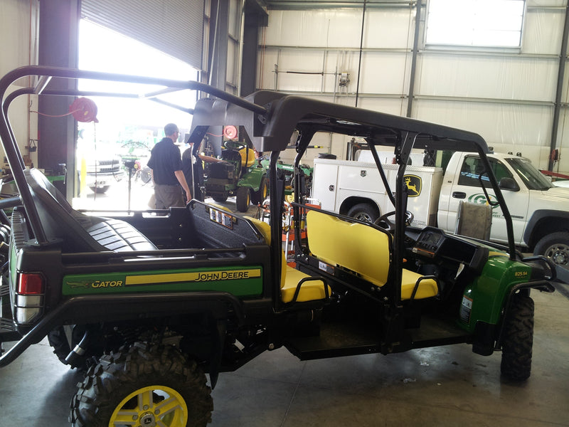 Load image into Gallery viewer, John Deere Gator 825I Backseat and Roll Cage Kit (2010-2012)