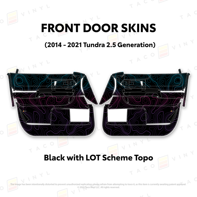Load image into Gallery viewer, 2014-21 Tundra Door Skins