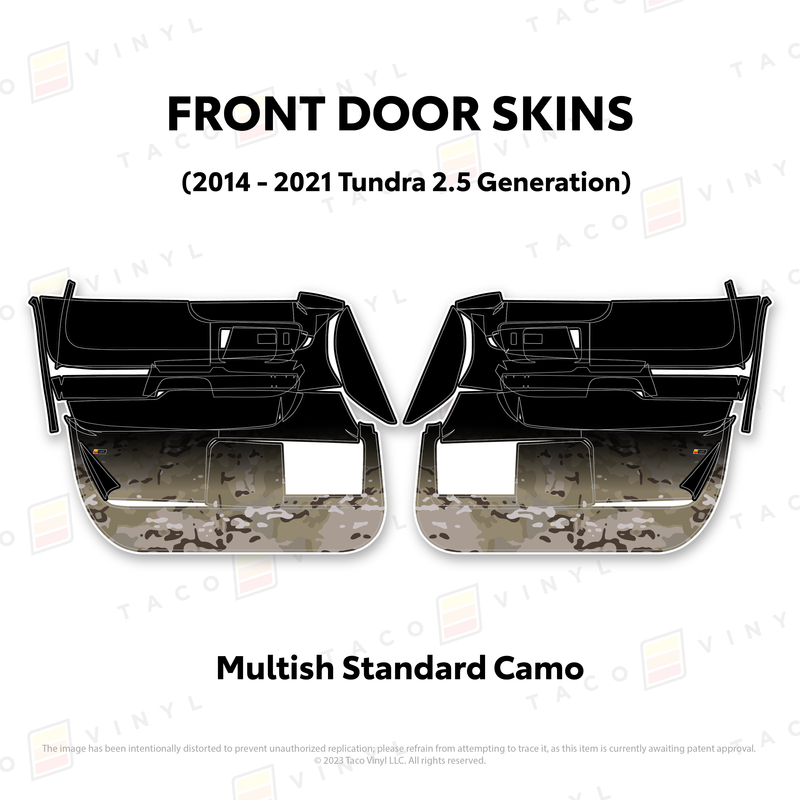 Load image into Gallery viewer, 2014-21 Tundra Door Skins
