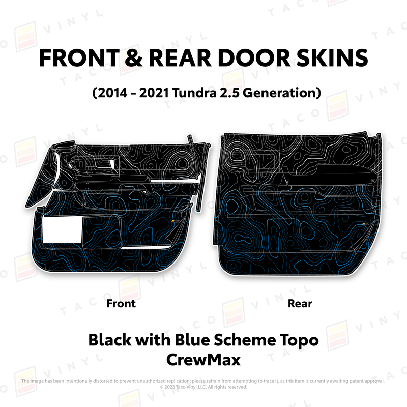 Load image into Gallery viewer, 2014-21 Tundra Door Skins