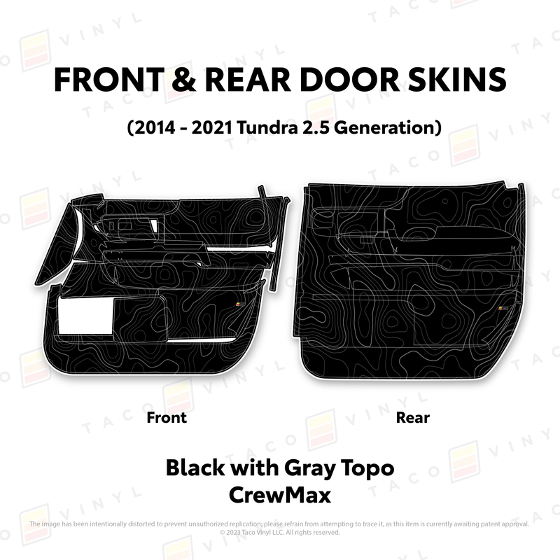 Load image into Gallery viewer, 2014-21 Tundra Door Skins