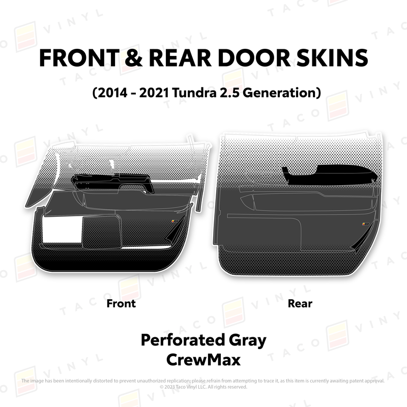 Load image into Gallery viewer, 2014-21 Tundra Door Skins