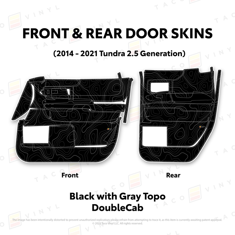 Load image into Gallery viewer, 2014-21 Tundra Door Skins