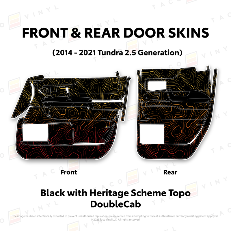 Load image into Gallery viewer, 2014-21 Tundra Door Skins