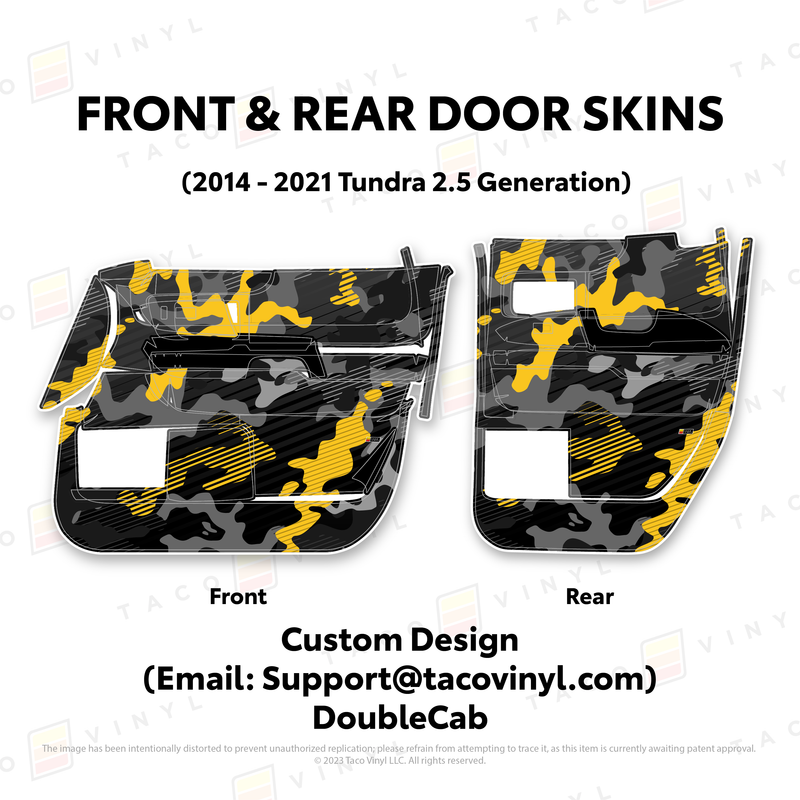 Load image into Gallery viewer, 2014-21 Tundra Door Skins