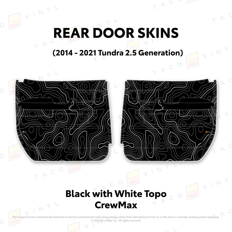 Load image into Gallery viewer, 2014-21 Tundra Door Skins