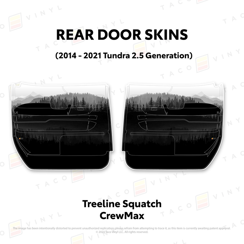 Load image into Gallery viewer, 2014-21 Tundra Door Skins