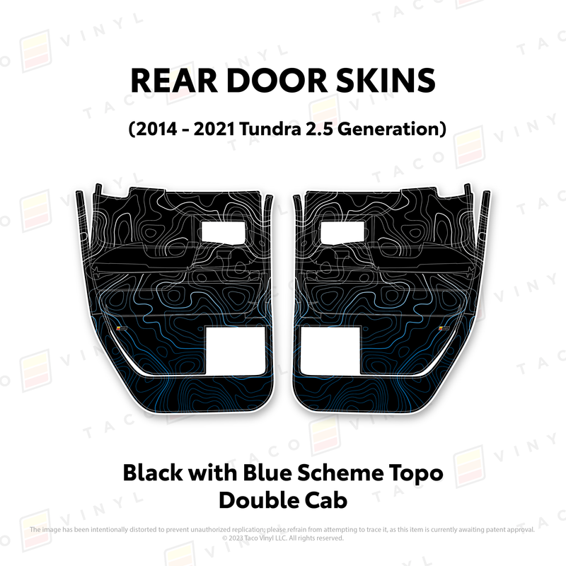 Load image into Gallery viewer, 2014-21 Tundra Door Skins