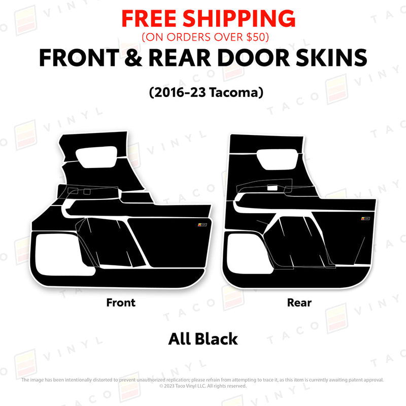Load image into Gallery viewer, 2016-23 Tacoma Door Skins