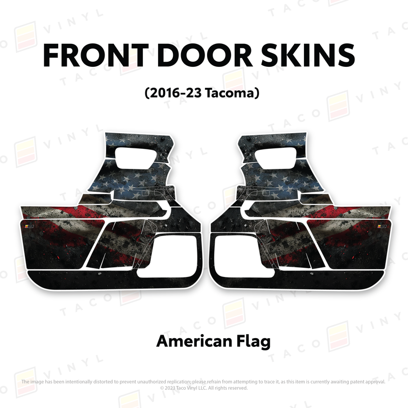 Load image into Gallery viewer, 2016-23 Tacoma Door Skins