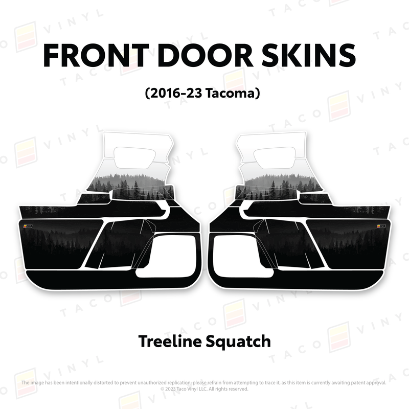 Load image into Gallery viewer, 2016-23 Tacoma Door Skins
