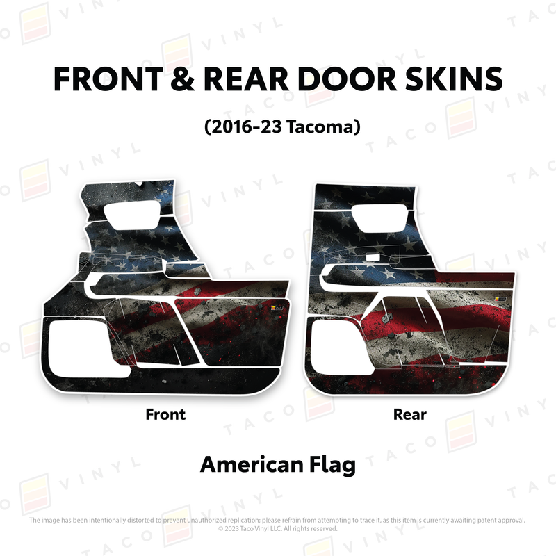 Load image into Gallery viewer, 2016-23 Tacoma Door Skins