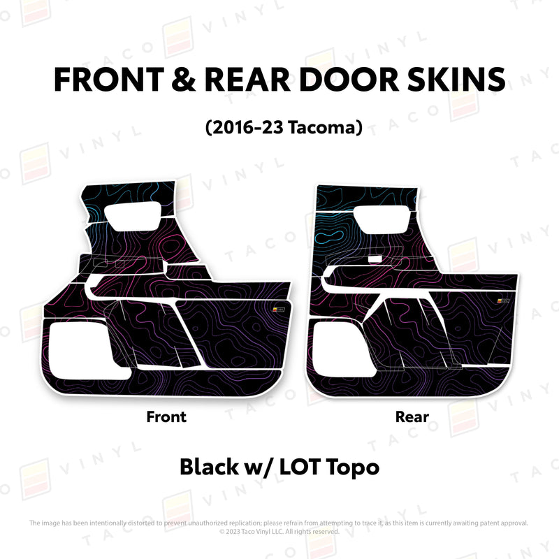 Load image into Gallery viewer, 2016-23 Tacoma Door Skins