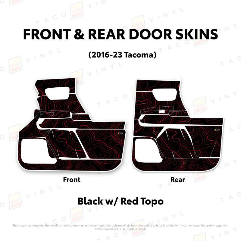 Load image into Gallery viewer, 2016-23 Tacoma Door Skins