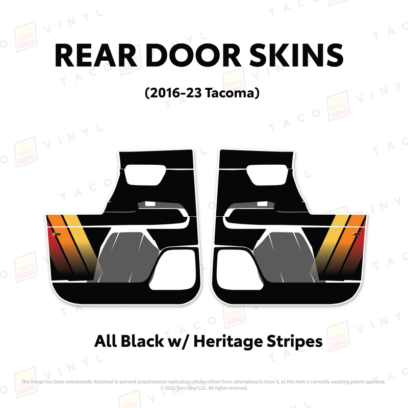 Load image into Gallery viewer, 2016-23 Tacoma Door Skins