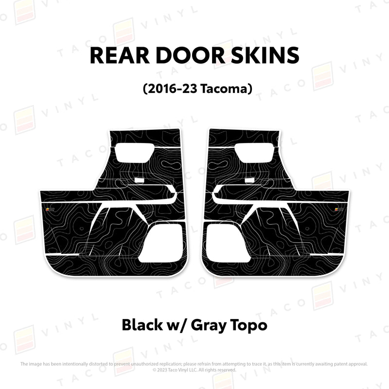 Load image into Gallery viewer, 2016-23 Tacoma Door Skins
