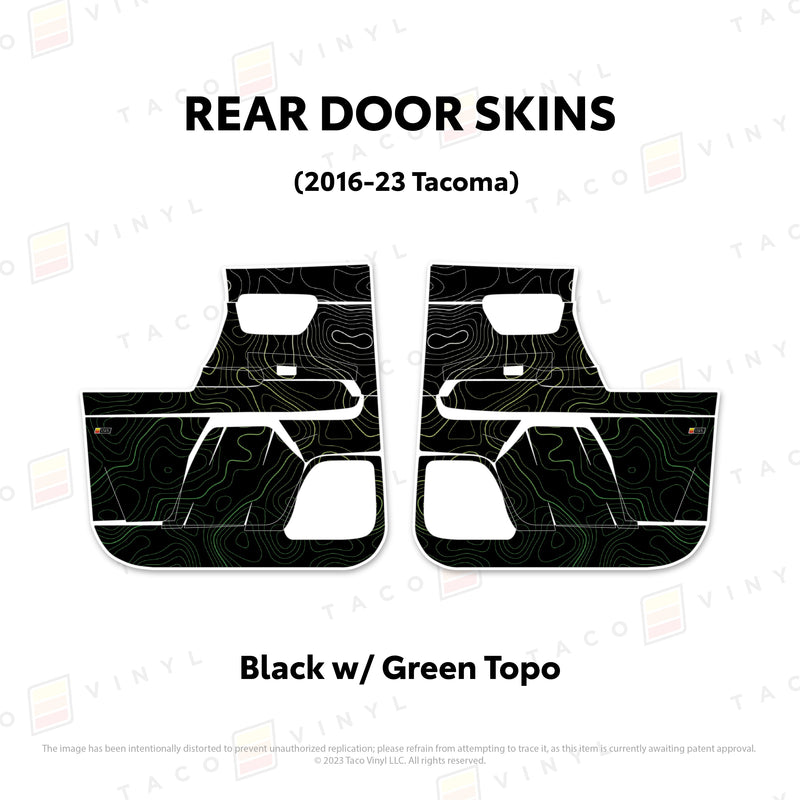 Load image into Gallery viewer, 2016-23 Tacoma Door Skins
