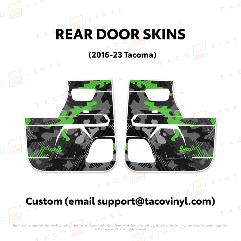 Load image into Gallery viewer, 2016-23 Tacoma Door Skins