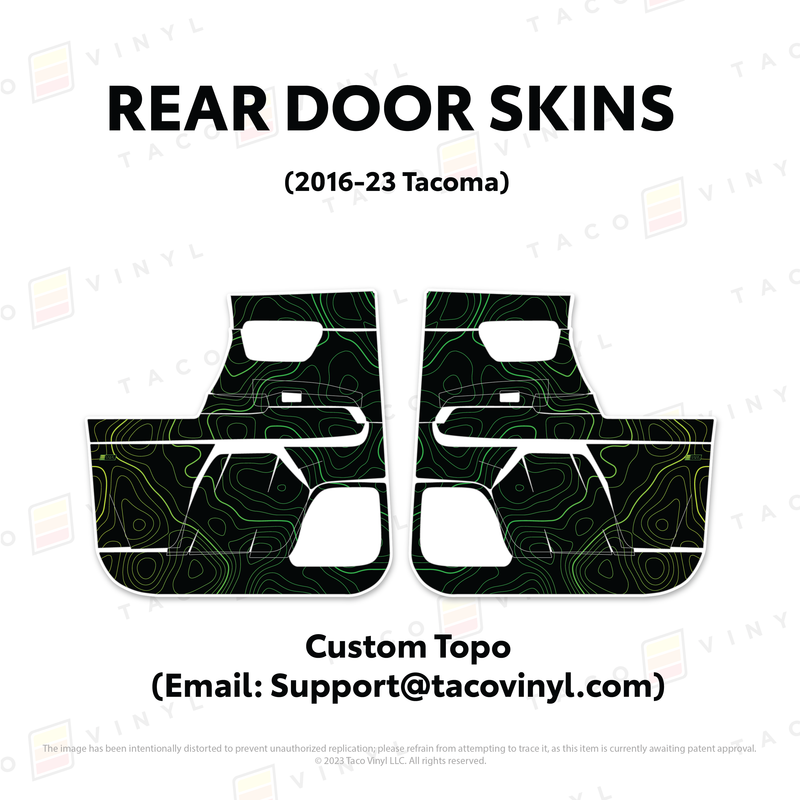 Load image into Gallery viewer, 2016-23 Tacoma Door Skins