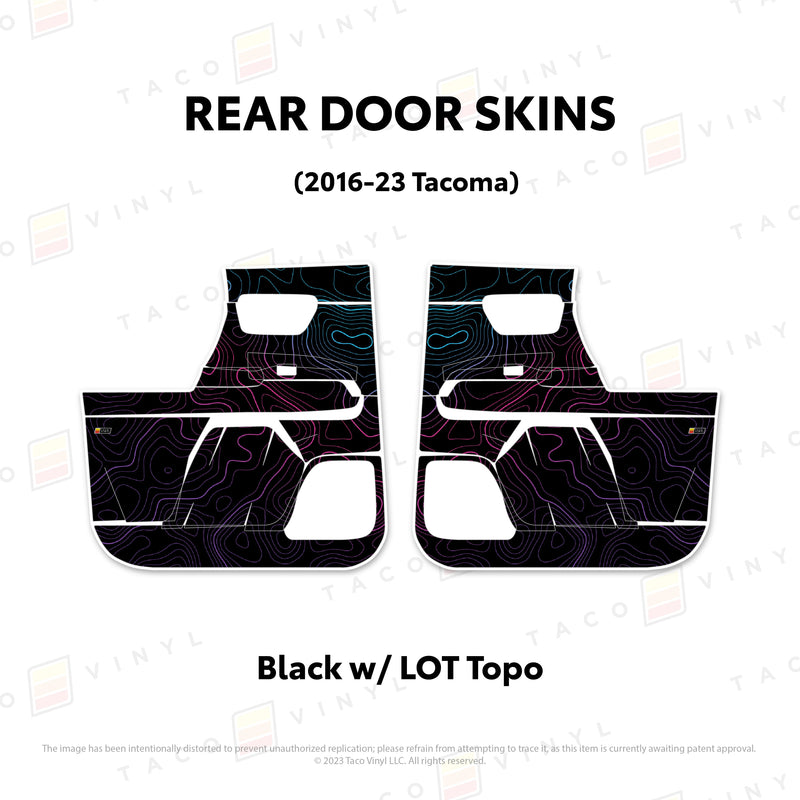 Load image into Gallery viewer, 2016-23 Tacoma Door Skins