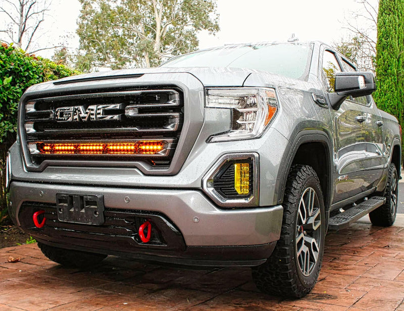 Load image into Gallery viewer, 2019+ GMC Sierra 1500 Single 40in Light Bar SLIM