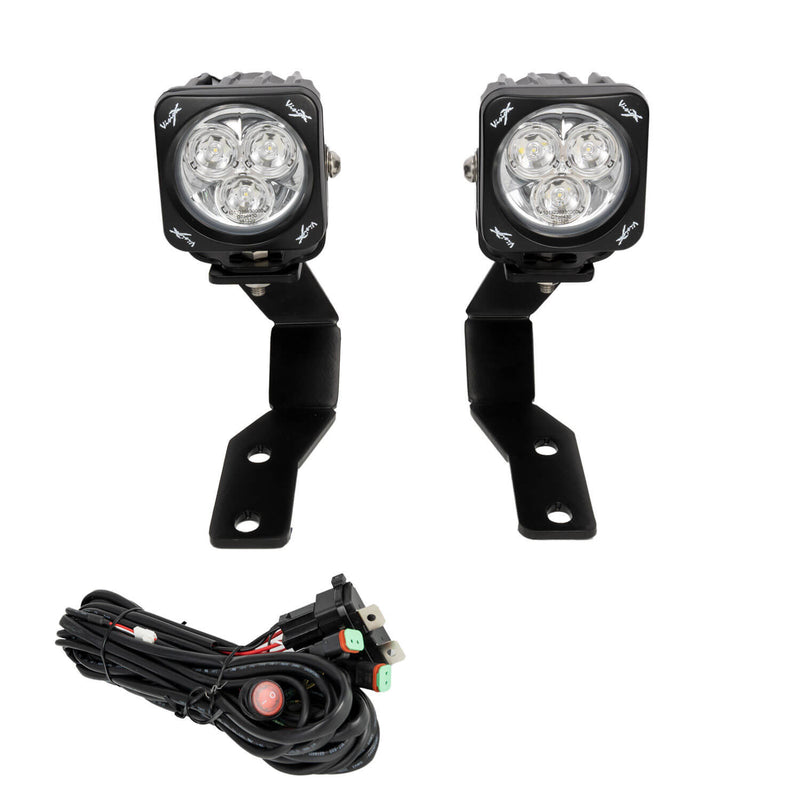 Load image into Gallery viewer, 2019+ Ford Ranger A-Pillar Mounts With 20 WATT Mini Cannon