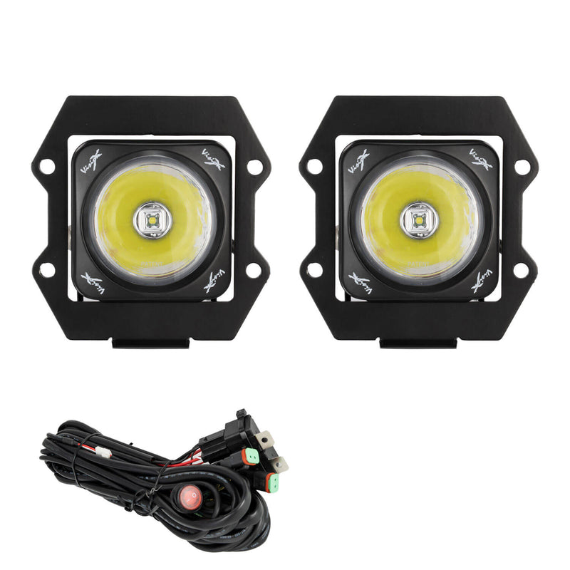 Load image into Gallery viewer, 2019+ Ford Ranger LED Fog light Kit With 3.0" Optimus Halo Lights