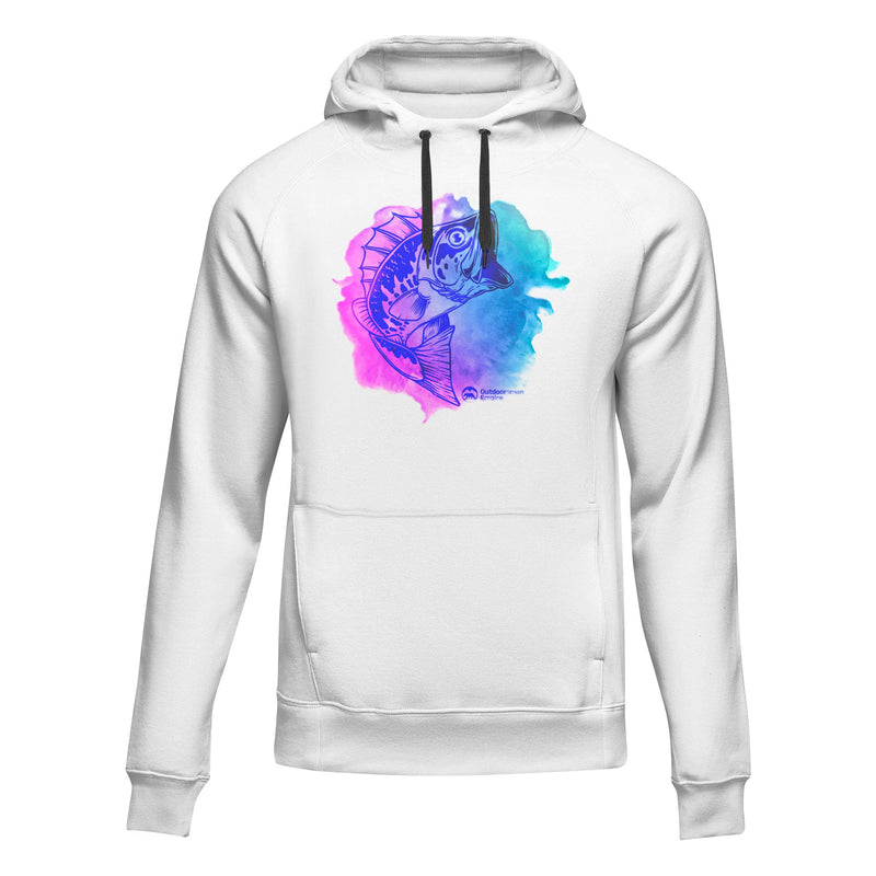 Load image into Gallery viewer, Watercolor Fishing Unisex Hoodie