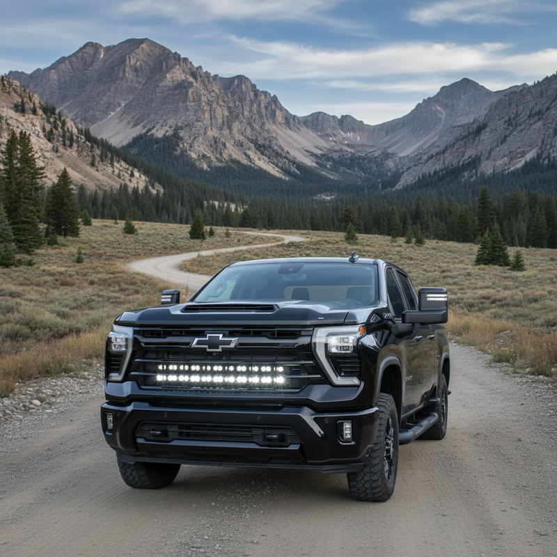 Load image into Gallery viewer, 2020+ Chevrolet Silverado 2500/3500HD Dual 40s Light Bars - PRO