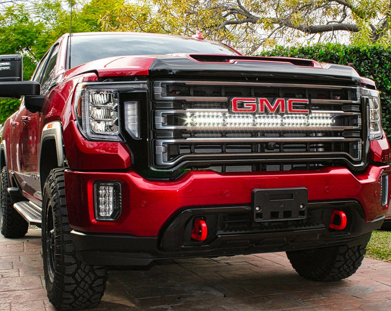 Load image into Gallery viewer, 2020+ GMC Sierra 2500/3500HD Single 40in Light Bar