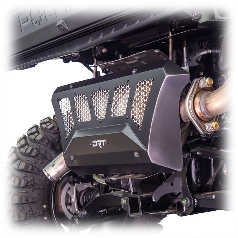 Load image into Gallery viewer, DRT Polaris 2024+ XPEDITION Exhaust Cover Close up